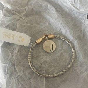 Charming Charlie Initial Collection bracelet! “J”